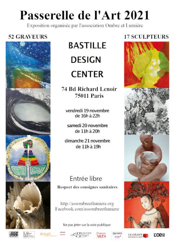 Passerelle de l'Art Paris les 19-20-21 novembre 2021